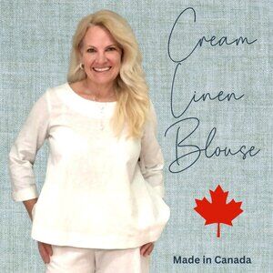 Linen Blouse | Cream